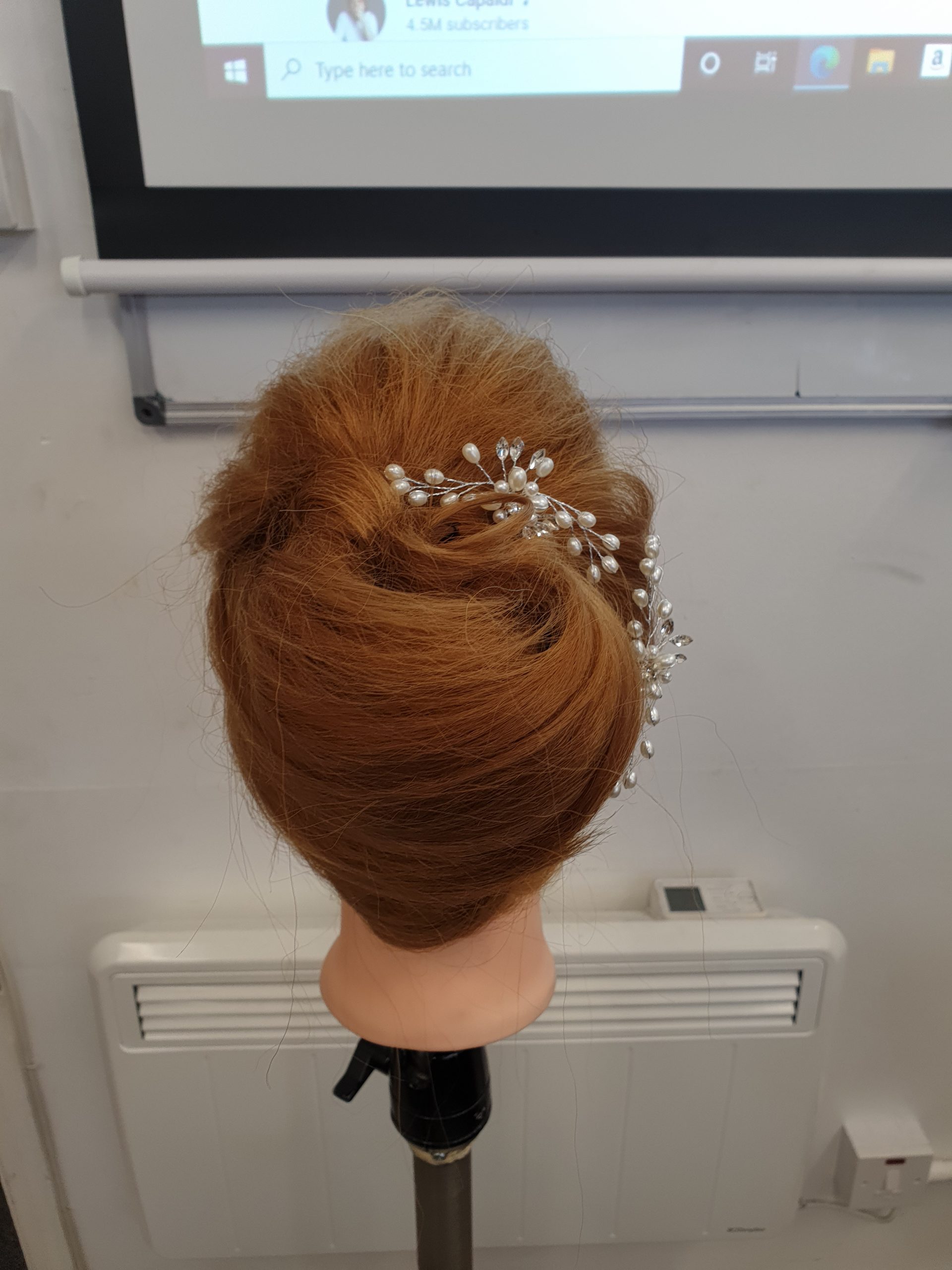 Hair Styling-Hair up Course - ALLSKINS Training Academy