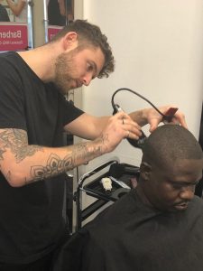 Afro-barbering teaches you how to start a new career.