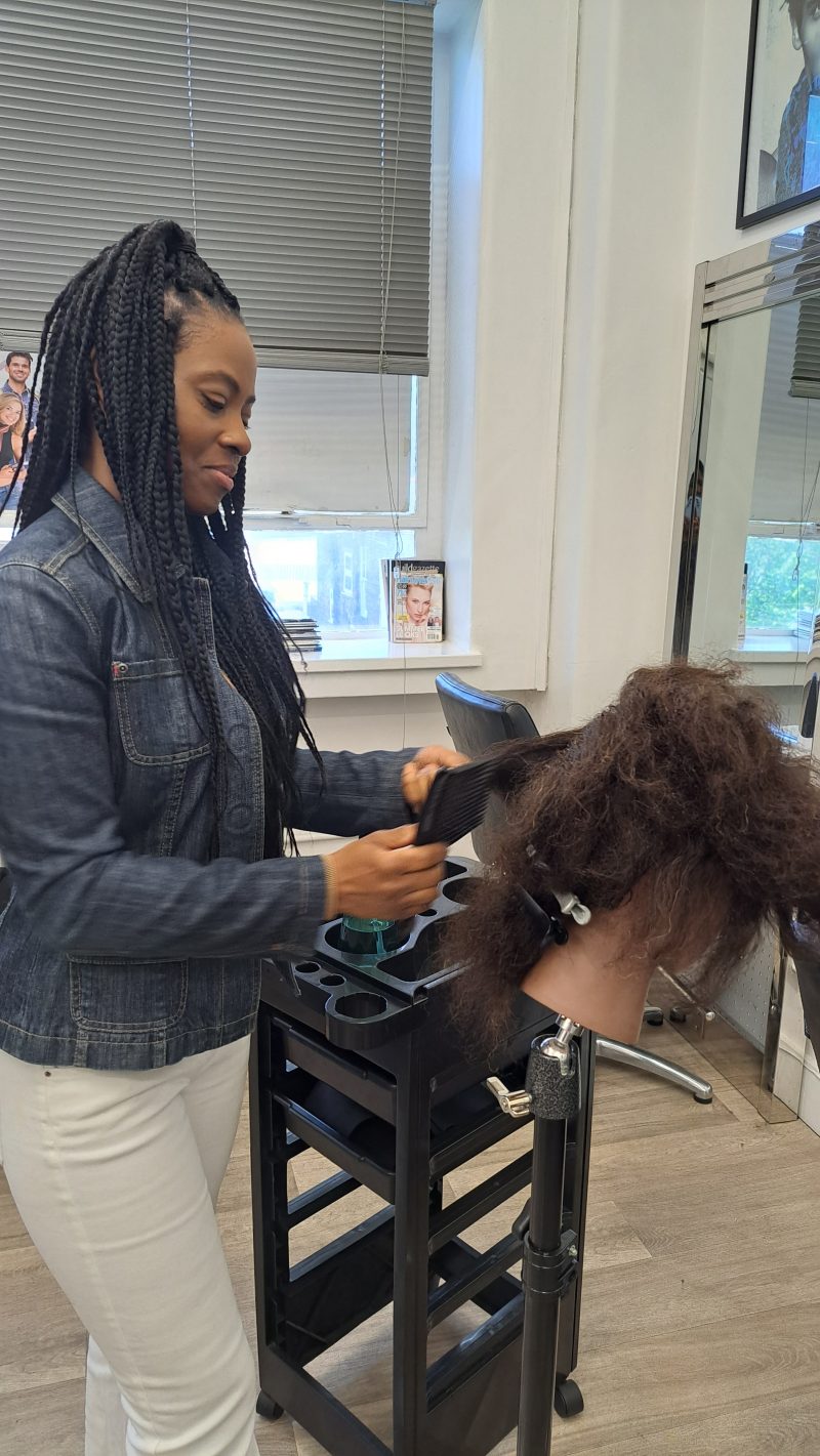 Afro hairdressing courses