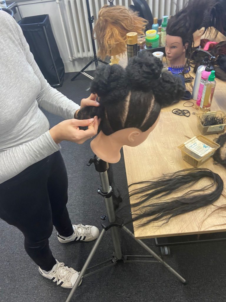 Afro Caribbean Hair Styling in Theatre and Makeup Artistry